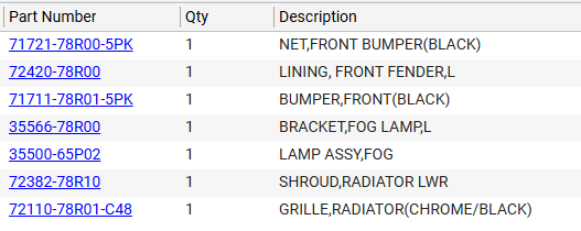 NEW Genuine Suzuki Parts