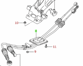 NEW Genuine Suzuki CELERIO Gear Linkage Shift Cables 28300-76M20