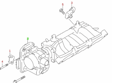 NEW Genuine Suzuki VITARA THROTTLE BODY 13400-61MA0