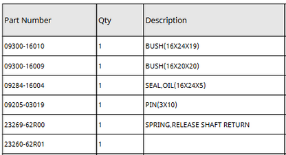 NEW Genuine Suzuki Parts