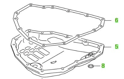 NEW Genuine Suzuki S-CROSS AUTO TRANSMISSION Oil Sump Pan + Gaskets