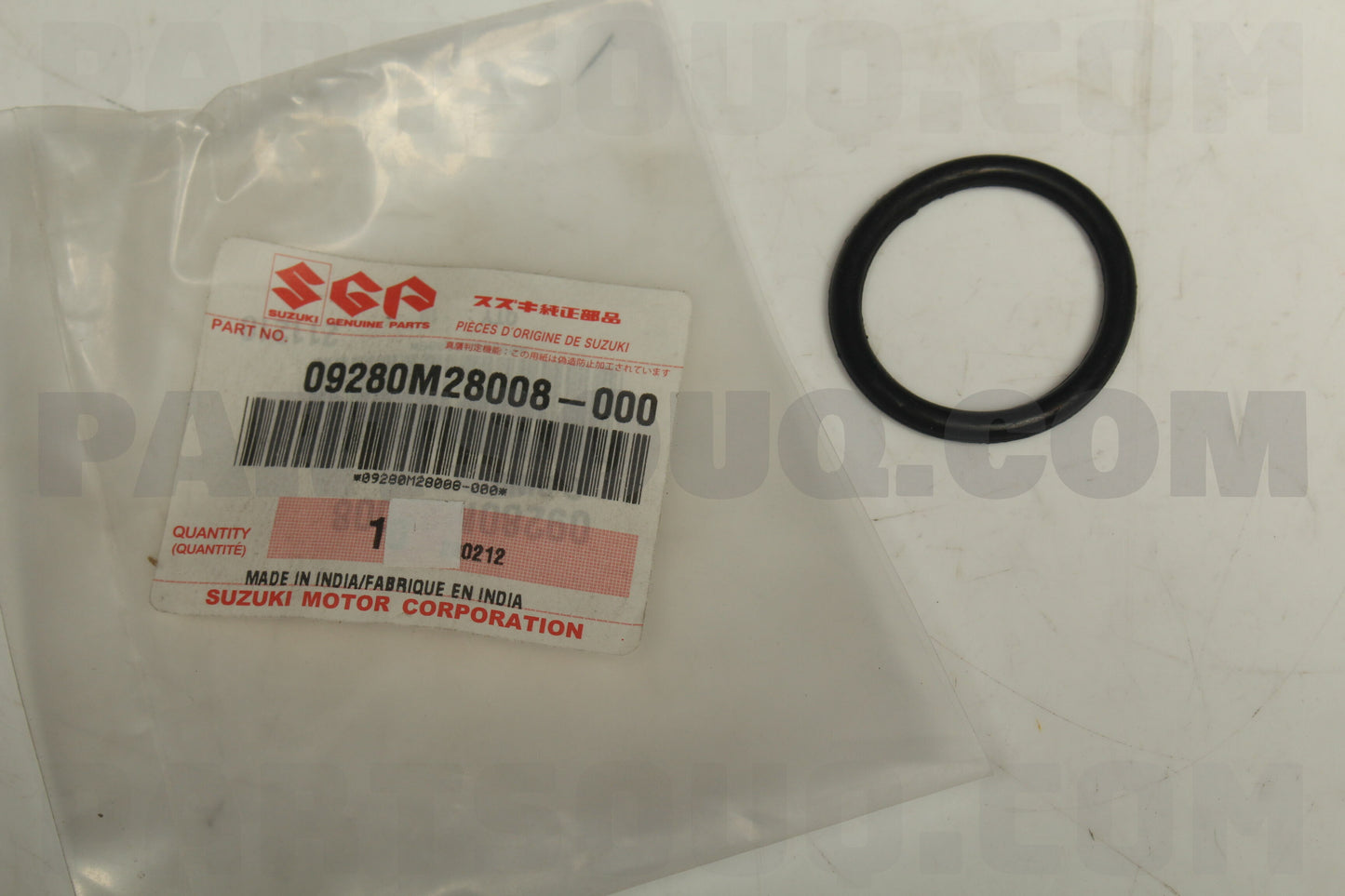 2x NEW Genuine Suzuki JIMNY Cooling Radiator Inlet Water Pipe SEALS 09280M28008