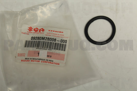 2x NEW Genuine Suzuki JIMNY Cooling Radiator Inlet Water Pipe SEALS 09280M28008