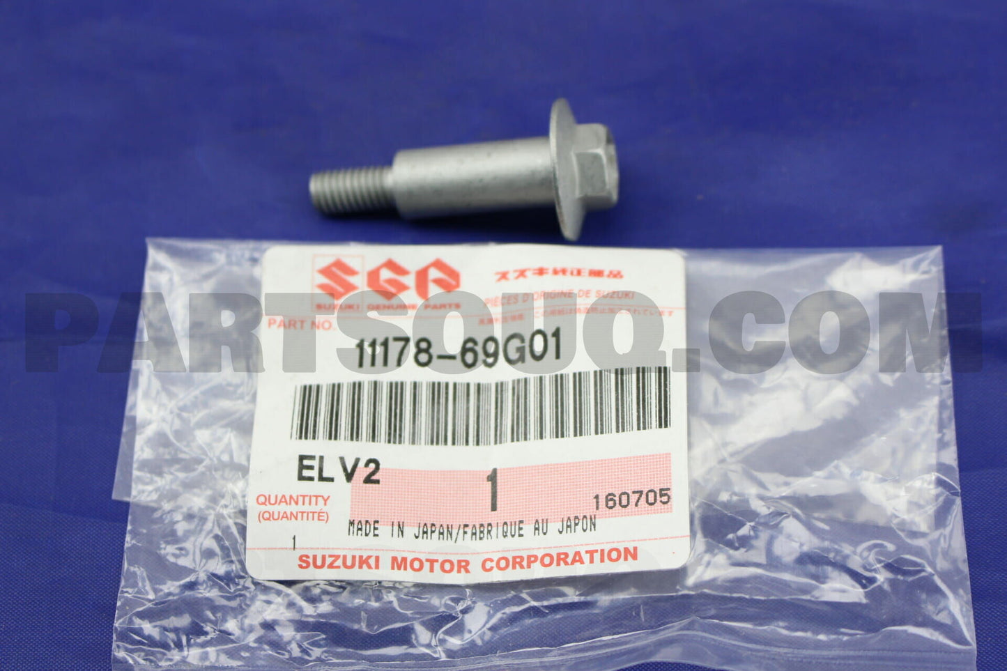 2x NEW Genuine Suzuki SWIFT 2005-2011 ROCKER COVER BOLTS 11178-69G01