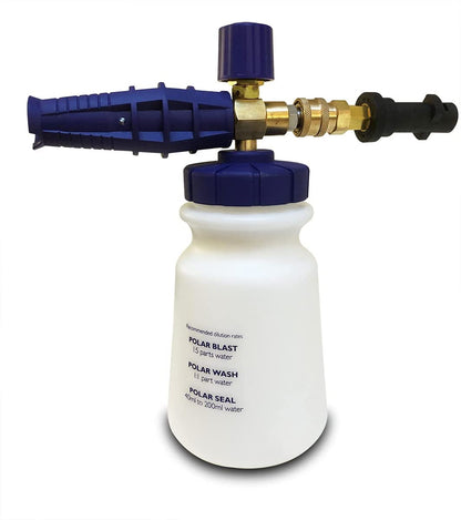 NEW Autoglym POLAR Blaster SNOW FOAM Lance Gun Bottle Attachment + FREE GIFT