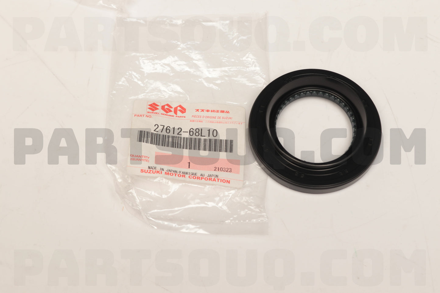 2x NEW Genuine Suzuki SWIFT SPLASH 1.2 AUTO Driveshaft Gearbox Diff Oil Seal PAIR 27611-68L10 27612