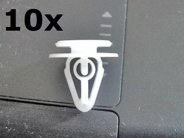 NEW Genuine Suzuki SX4 BUMPER ARCH TRIM CLIPS CLIP WHITE 09409-08328 PACK OF 10