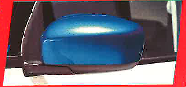 PAIR of NEW Genuine Suzuki SWIFT 2017-24 Mirror Covers BLUE - NO MIRROR INDICATOR