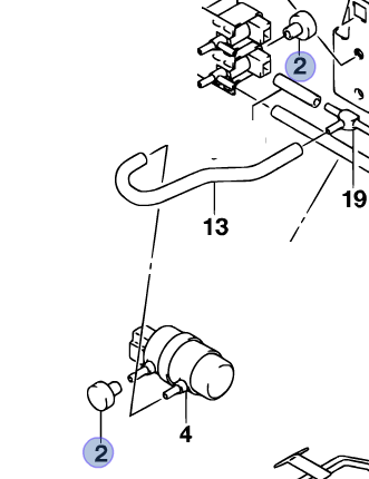 2x NEW Genuine Suzuki JIMNY 4x4 4WD Front Wheel Hub Vacuum PAIR of FILTERS 18133-80401