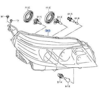 NEW Genuine Suzuki VITARA 15-> Headlight Head Lamp RIGHT SIDE 35120-54P10