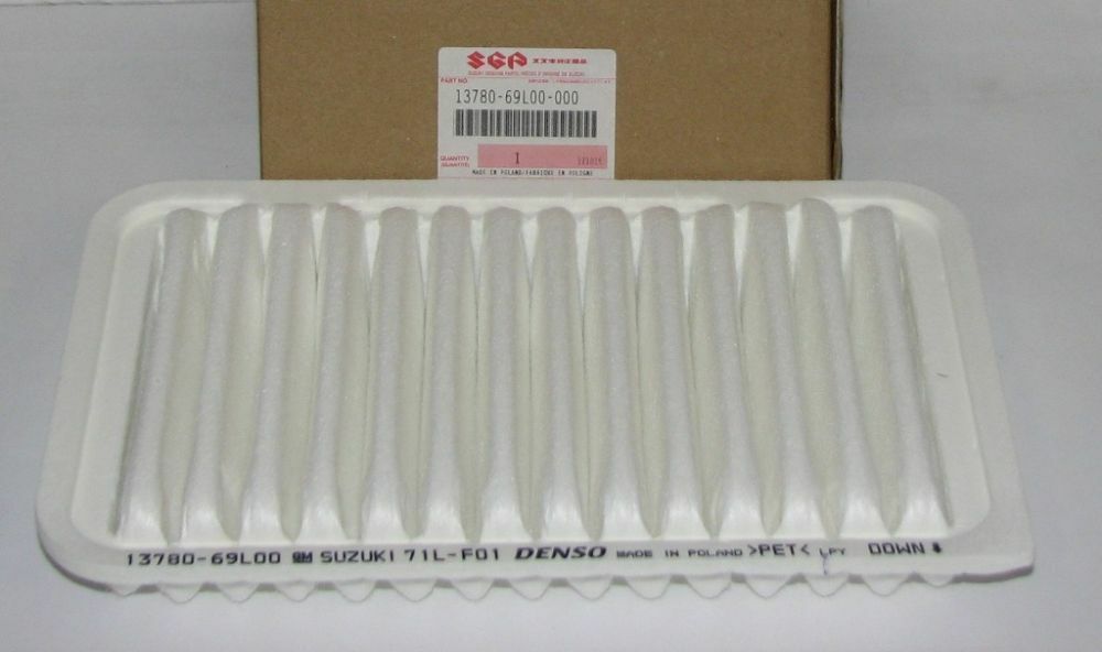 New Genuine Suzuki Swift 3rd SERVICE KIT Oil Filter Sump Washer 4L Oil A/C & Air Filter