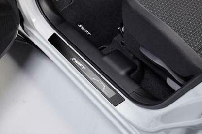 Genuine Suzuki SWIFT 2017-> Sill Guard Protector Trims Set BLACK 990E0-53R60-001