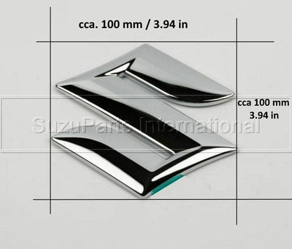NEW Genuine Suzuki SPLASH SX4 Front Grille Chrome S Badge Emblem 77811-54GC0-0PG