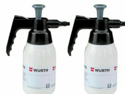 2x NEW Genuine WURTH Brake Cleaner 1L PUMP SPRAY BOTTLE DISPENSER 0891503001