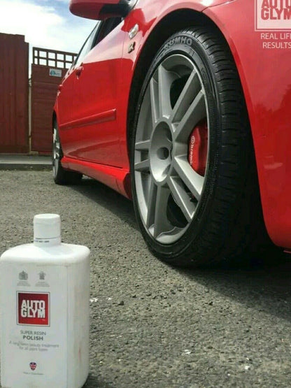 Autoglym SUPER RESIN POLISH 1L 1 Litre Twin Pack = 2L Valet Clean Car FREE GIFT