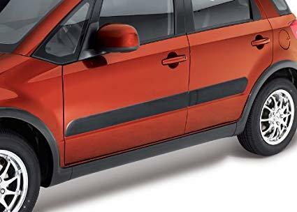 NEW Genuine Suzuki SX4 Black Large Side Body Mouldings FULL SET OF 4 990E0-79J61