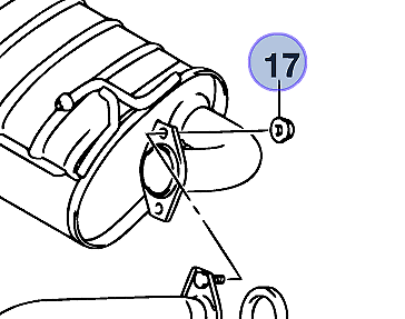 2x NEW Genuine Suzuki JIMNY Exhaust Back Box Silencer SECURING NUTS 09159-10102