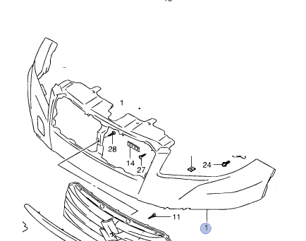 NEW Genuine Suzuki SX4 S-CROSS Front BUMPER Cover PRIMED 71711-61M10-799