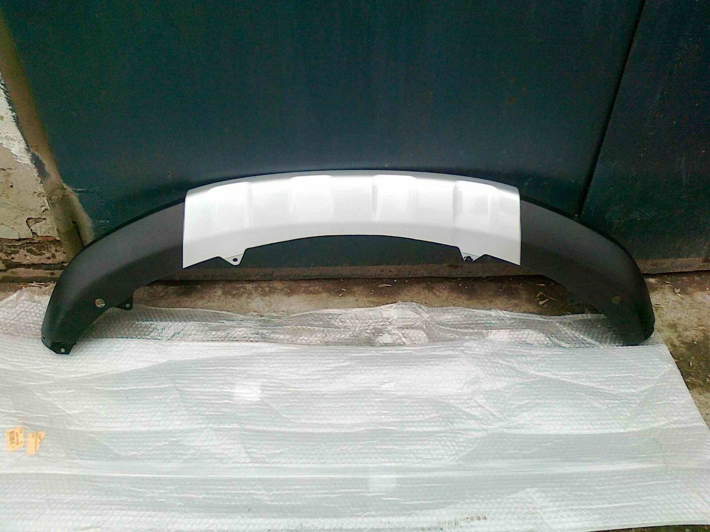 NEW Genuine Suzuki SX4 Front LOWER BUMPER TRIM Skid Black Silver 71760-55L00-BZU