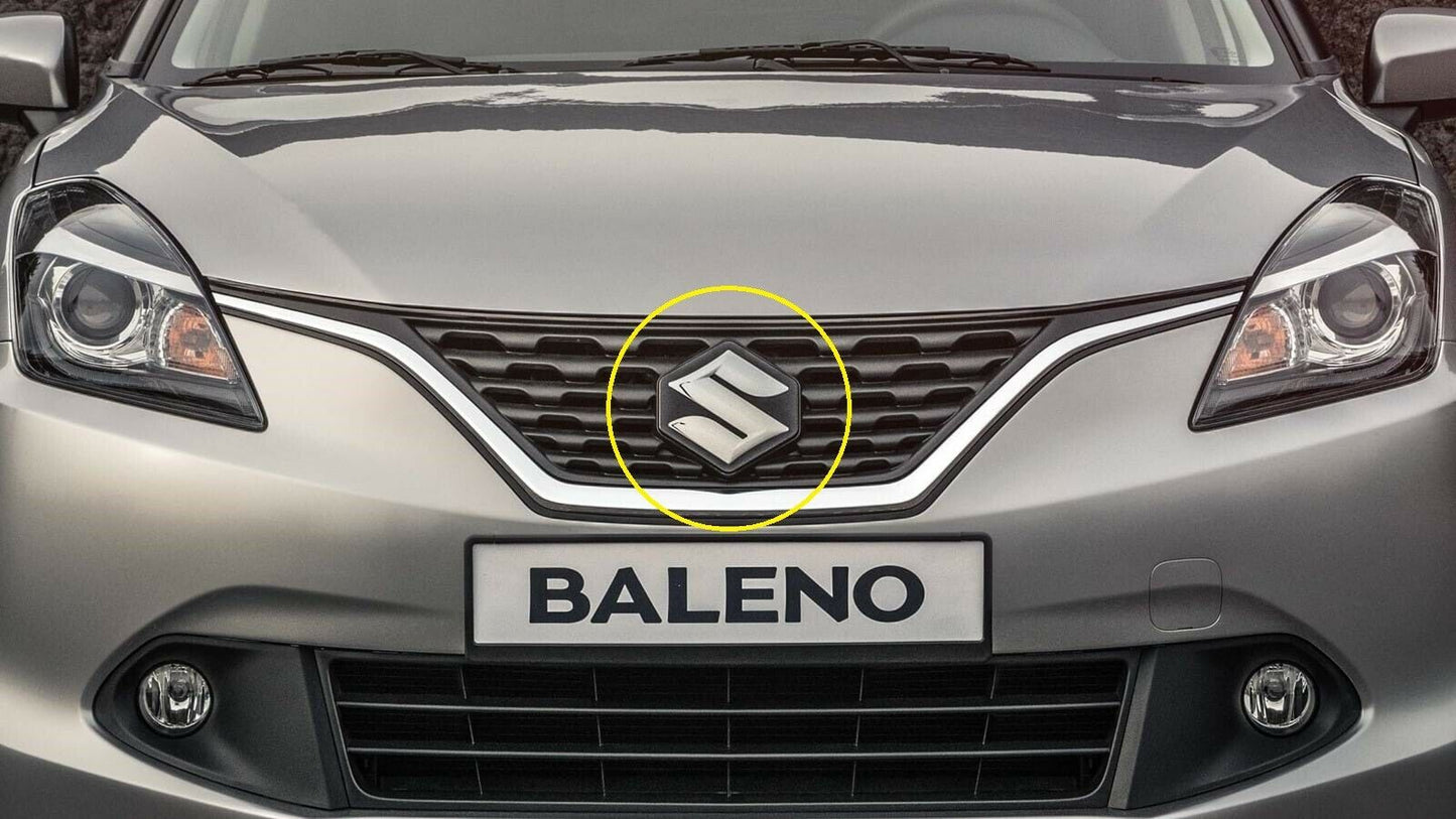 NEW Genuine Suzuki BALENO Front Upper Grill Grille RADAR BADGE 71743M68P00-DB7