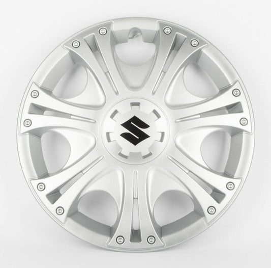1x INDIVIDUAL NEW Genuine Suzuki Alto Wind Celerio Wheel Trim 14" Silver G29