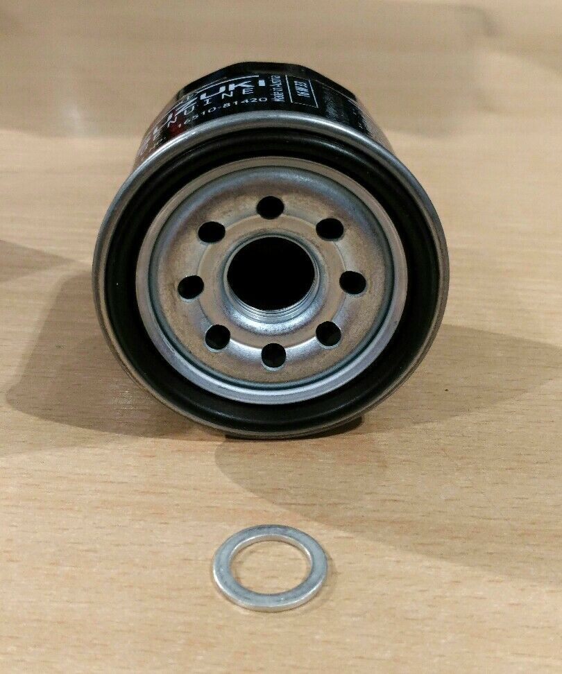 NEW Genuine Suzuki Car Oil Filter 16510-81421 SWIFT SPLASH BALENO FREE WASHER