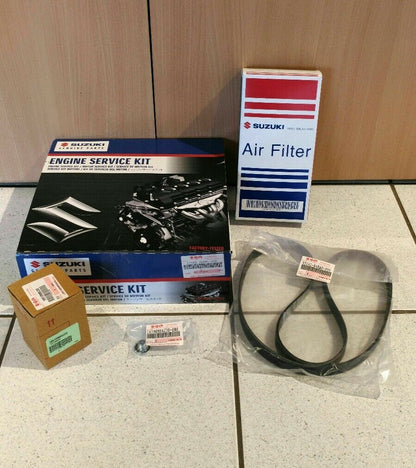 NEW Genuine Suzuki SWIFT DIESEL Service Kit 1.3 Engine Maintenance PLUG FILTERS BELT