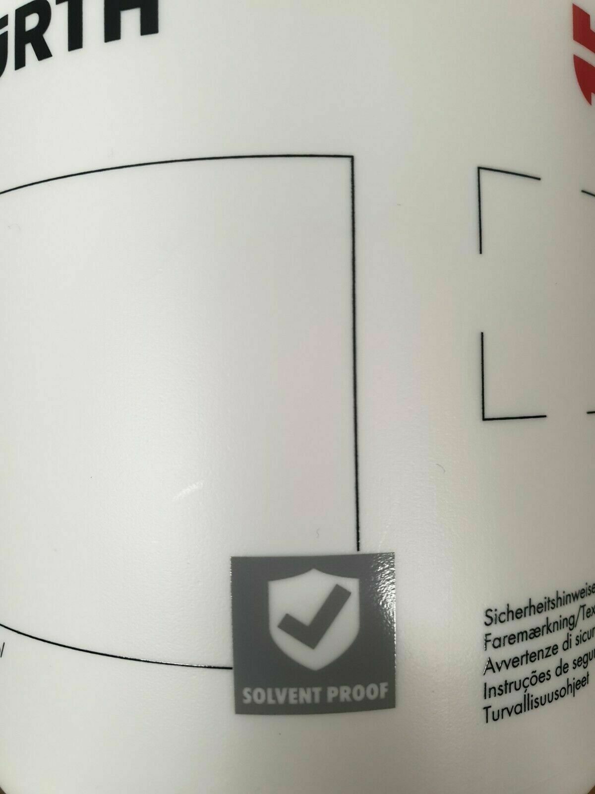 2x NEW Genuine WURTH Brake Cleaner 1L PUMP SPRAY BOTTLE DISPENSER 0891503001