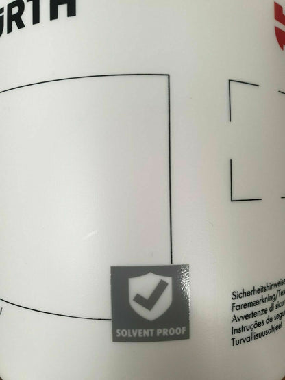 2x NEW Genuine WURTH Brake Cleaner 1L PUMP SPRAY BOTTLE DISPENSER 0891503001