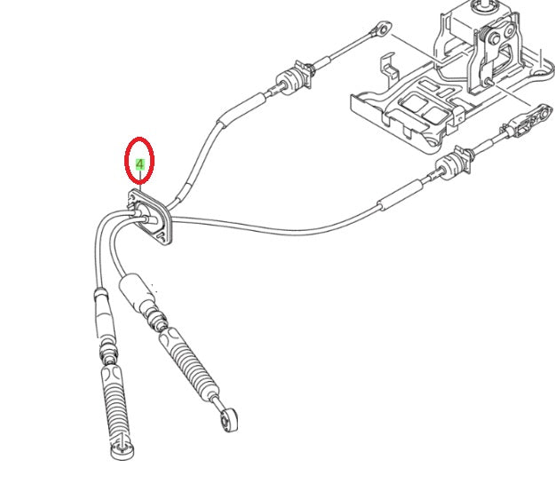 NEW Genuine Suzuki IGNIS 1.5 Type 4 2000-2007 Gear Linkage Shift Cables 28300-60J00
